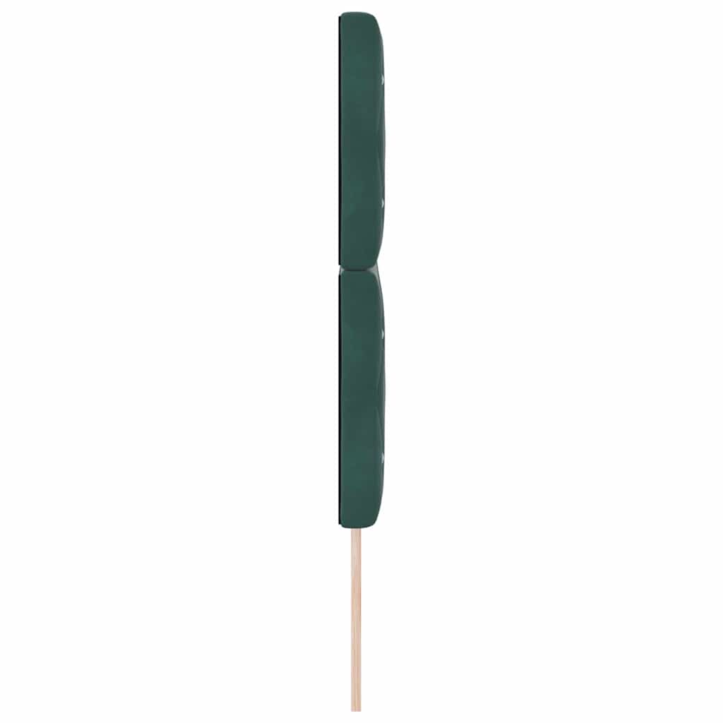Uzglavlje Tamnozelena 144 cm Baršun
