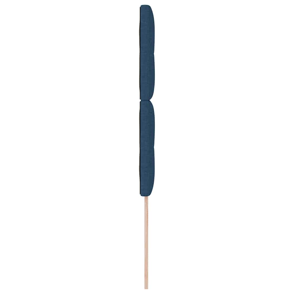 Uzglavlje podesivo po visini s uzglavljem Plava 80 cm tkanina