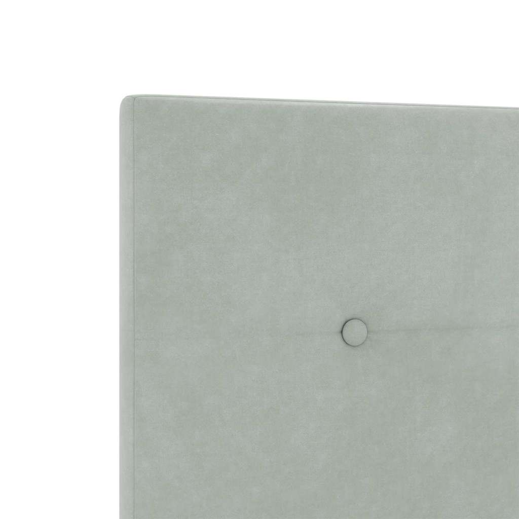 Uzglavlje Svijetlo siva 80 cm Baršun