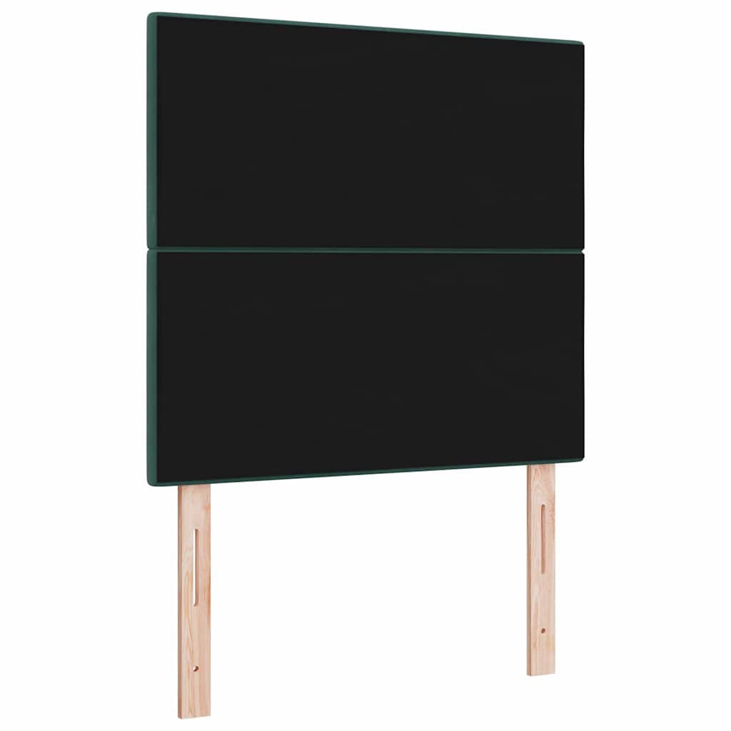Uzglavlje Tamnozelena 80 cm Baršun