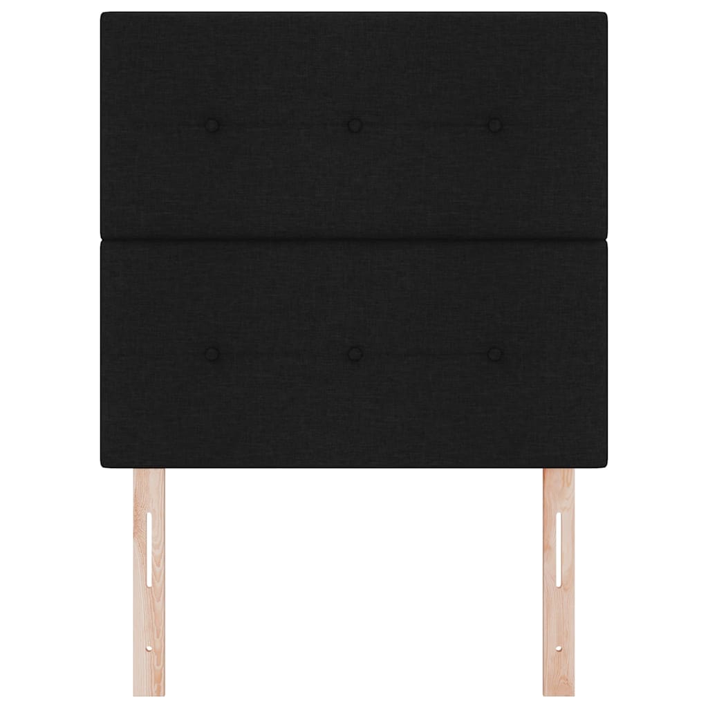 Uzglavlje podesivo po visini s uzglavljem Crna 90 cm tkanina