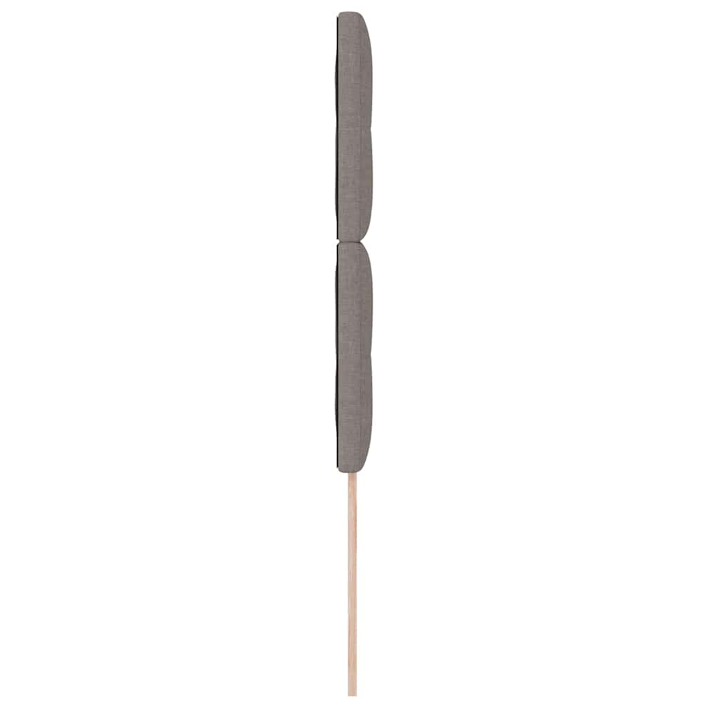 Uzglavlje podesivo po visini Sivo-smeđa 90 cm tkanina