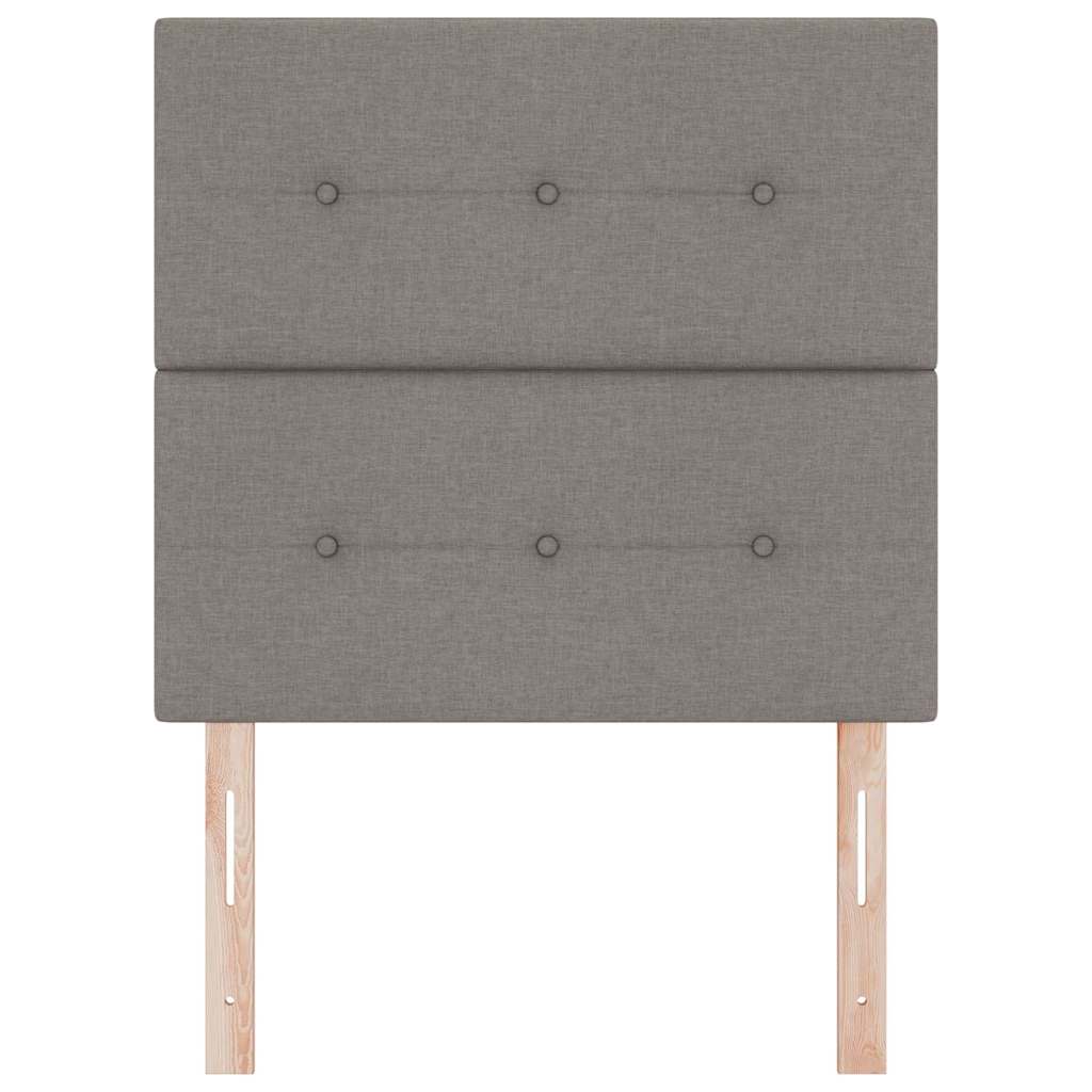Uzglavlje podesivo po visini Sivo-smeđa 100 cm tkanina