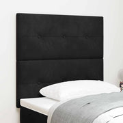 Uzglavlje Crna 100 cm Baršun