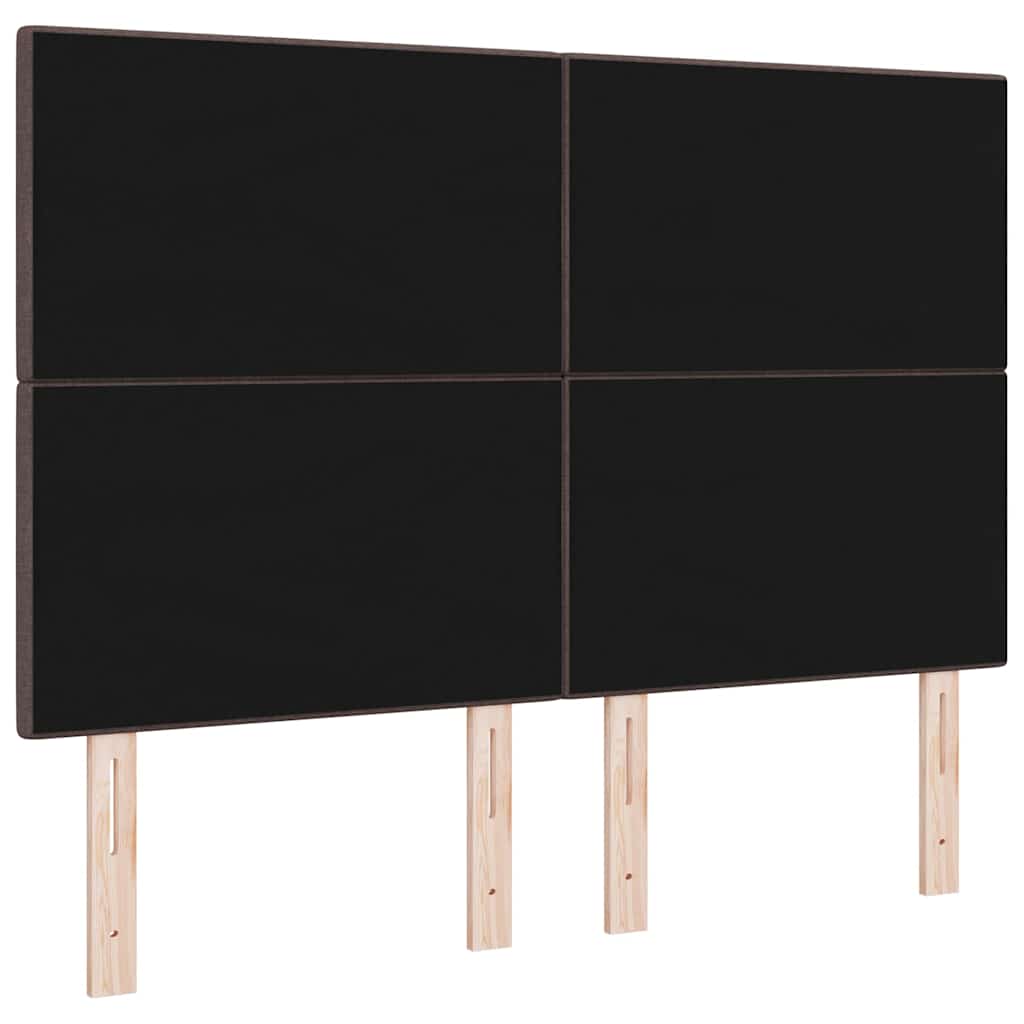 Uzglavlje podesivo po visini Tamno smeđa 144 cm tkanina