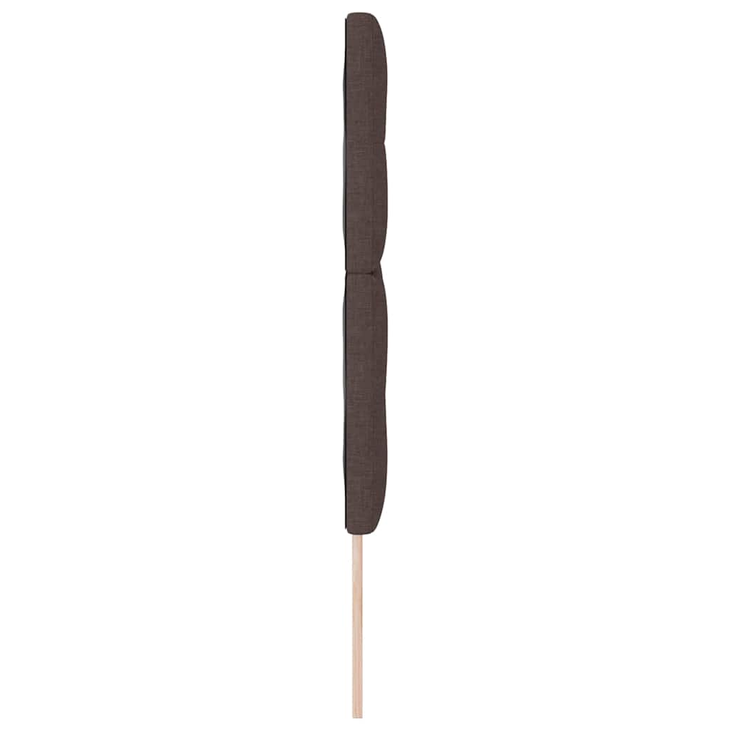 Uzglavlje podesivo po visini Tamno smeđa 144 cm tkanina