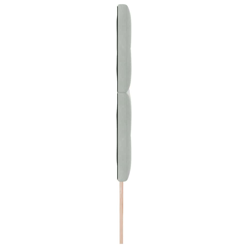 Uzglavlje Svijetlo siva 180 cm Baršun