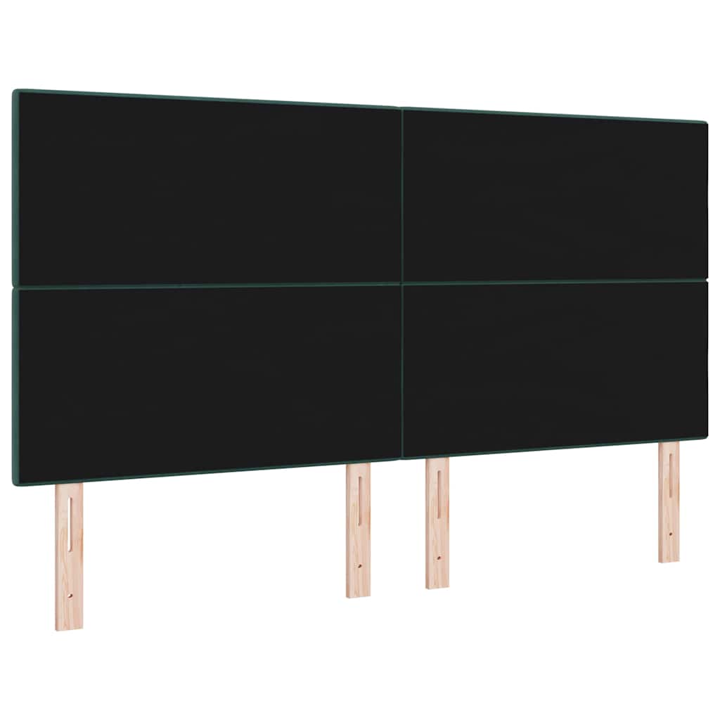 Uzglavlje Tamnozelena 180 cm Baršun