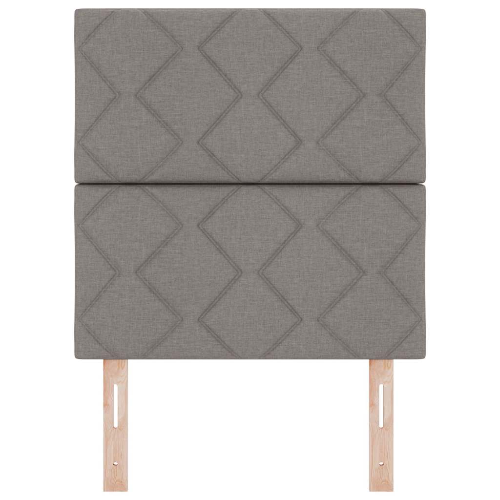 Uzglavlje Sivo-smeđa 80 cm tkanina