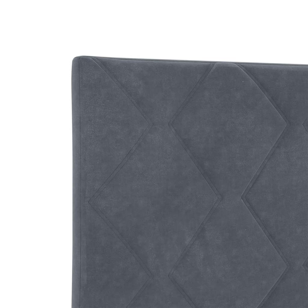Uzglavlje Tamno siva 90 cm Baršun