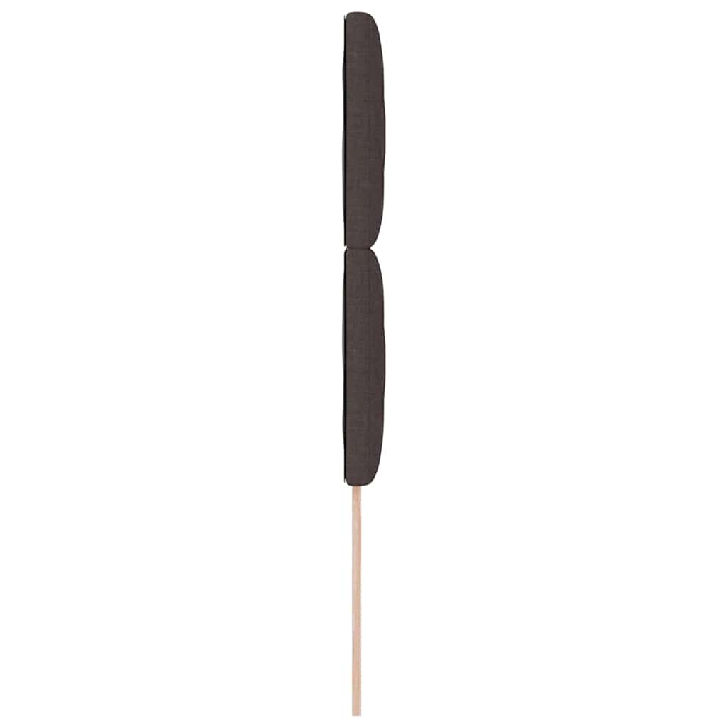 Uzglavlje Tamno smeđa 100 cm tkanina