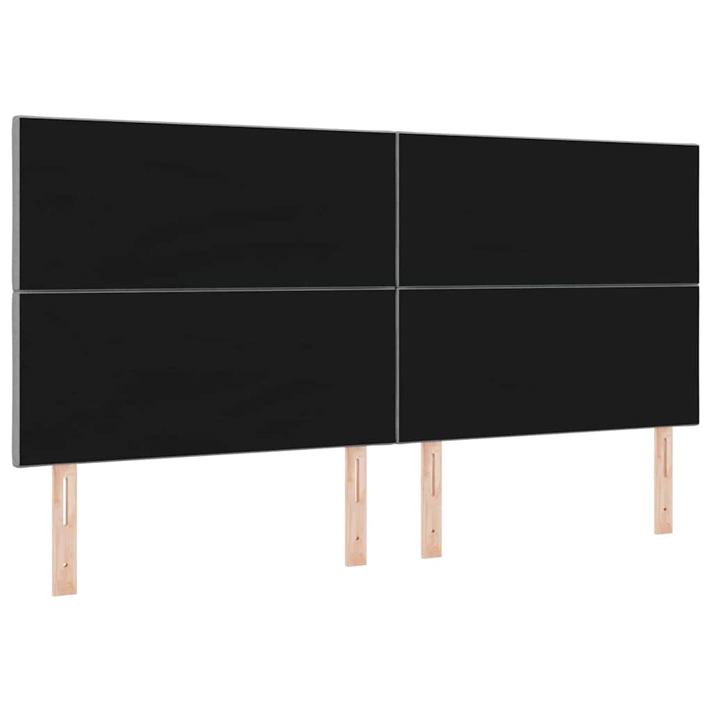 Uzglavlje Svijetlo siva 200 cm tkanina