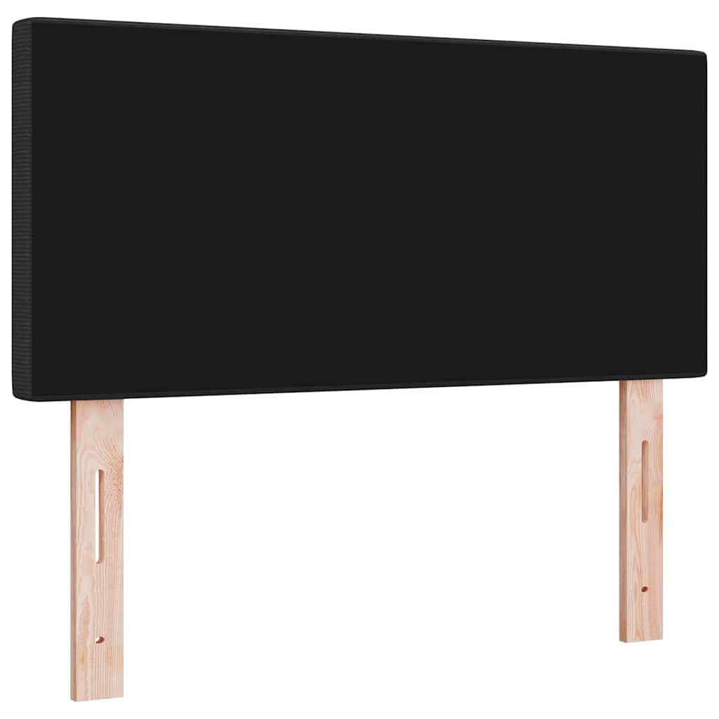 LED glava kreveta s uzglavljem Tamno siva 80 cm Kordura tekstil