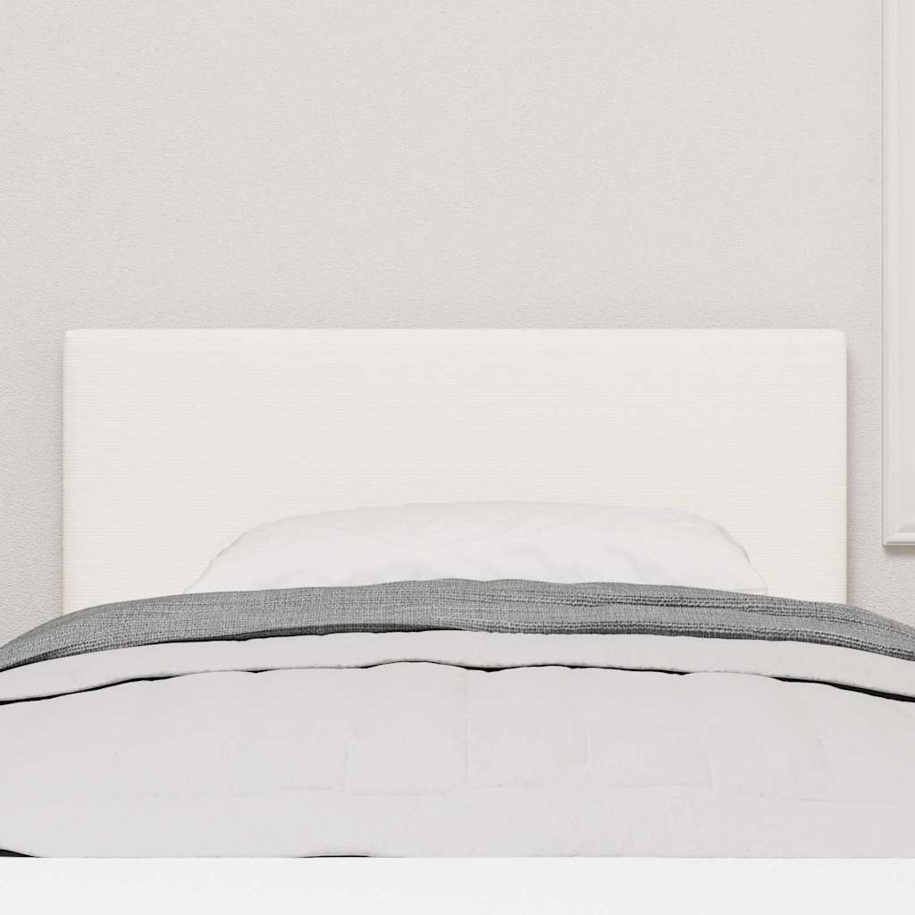 LED glava kreveta s LED trakama Krema 100 cm Kordura tekstil
