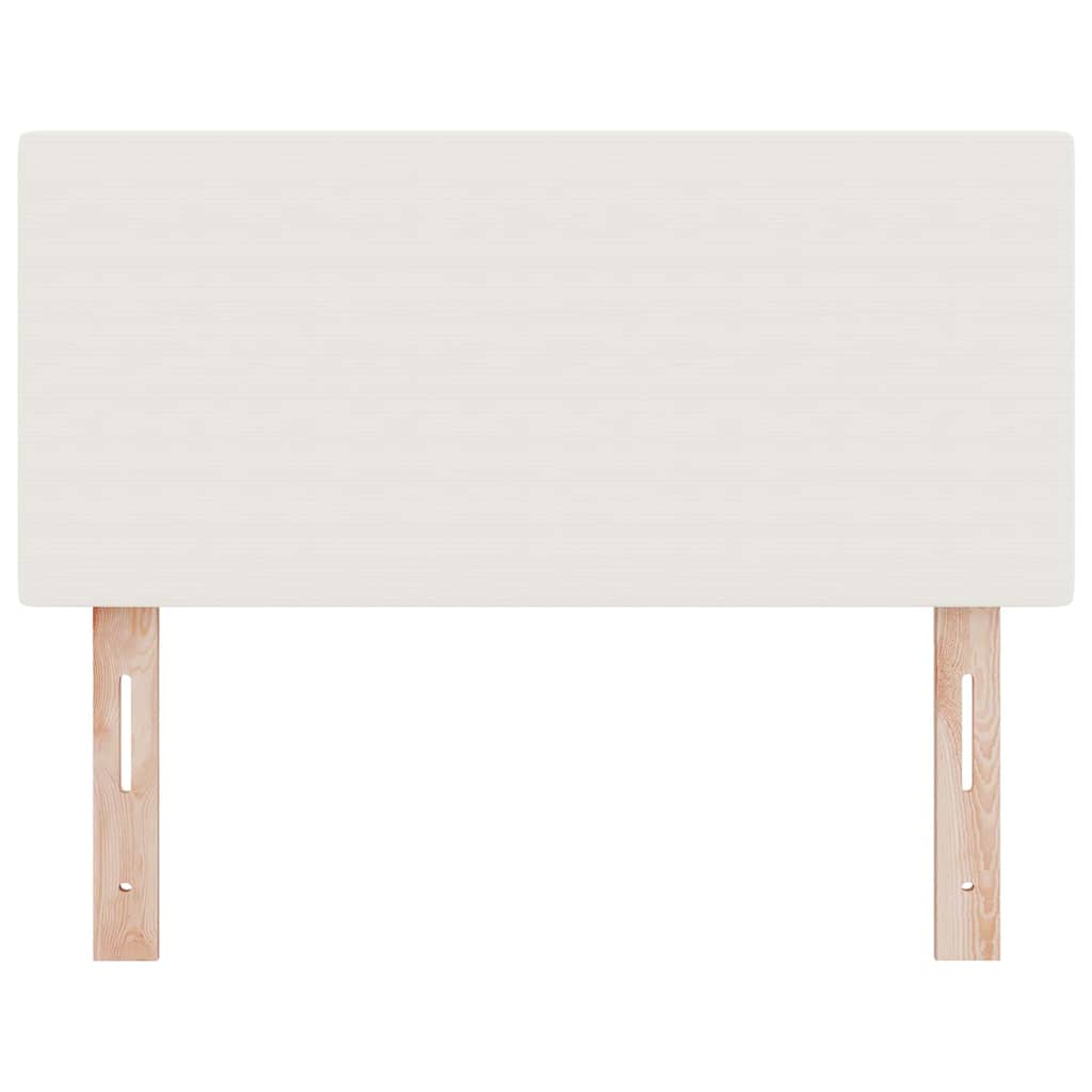 LED glava kreveta s LED trakama Krema 100 cm Kordura tekstil