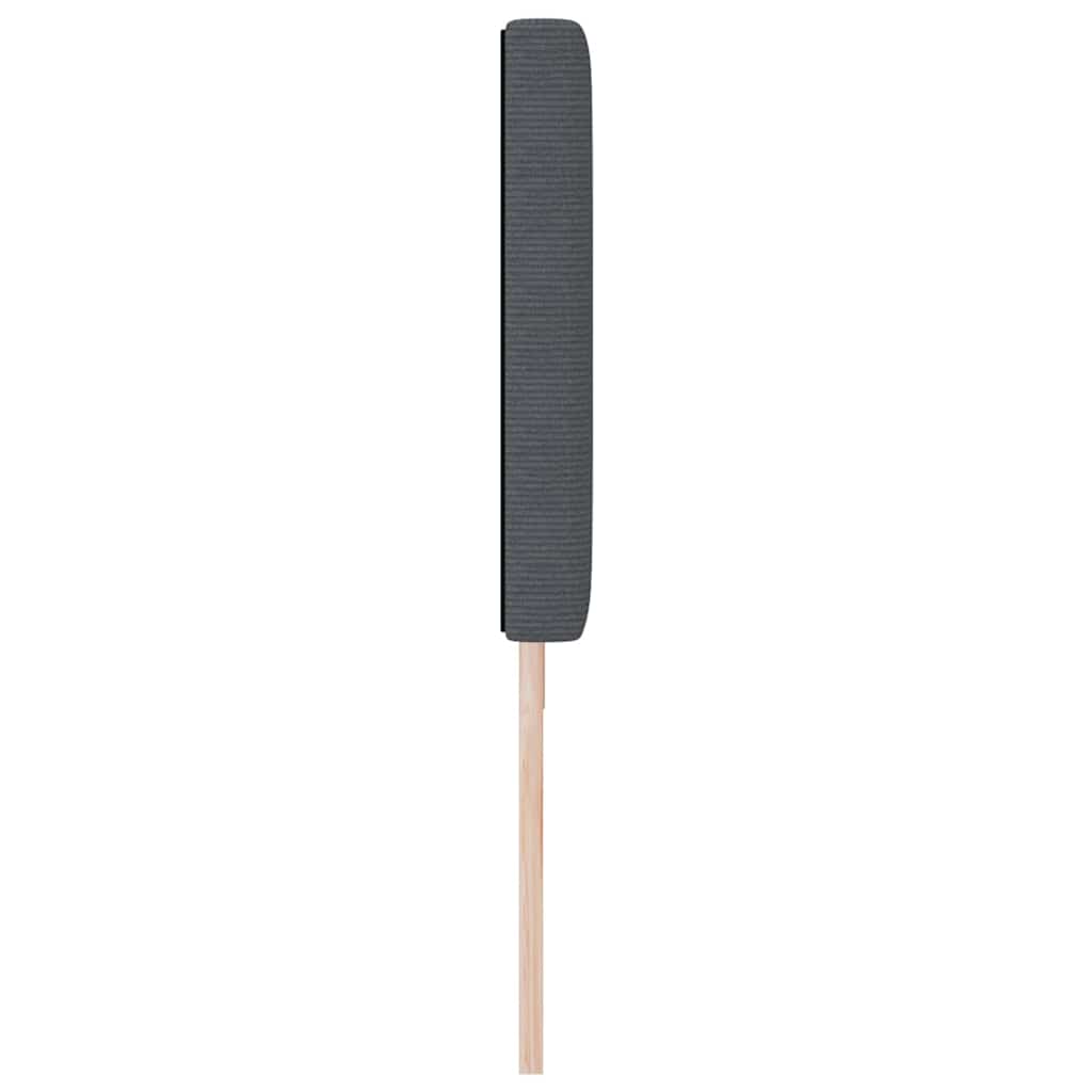 LED glava kreveta Tamno siva 180 cm Kordura tekstil