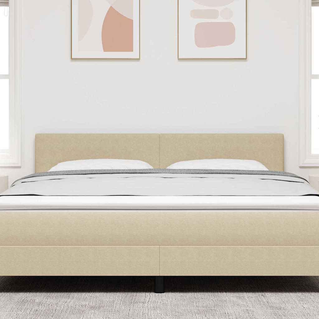 LED glava kreveta Siva zelena 180 cm Kordura tekstil