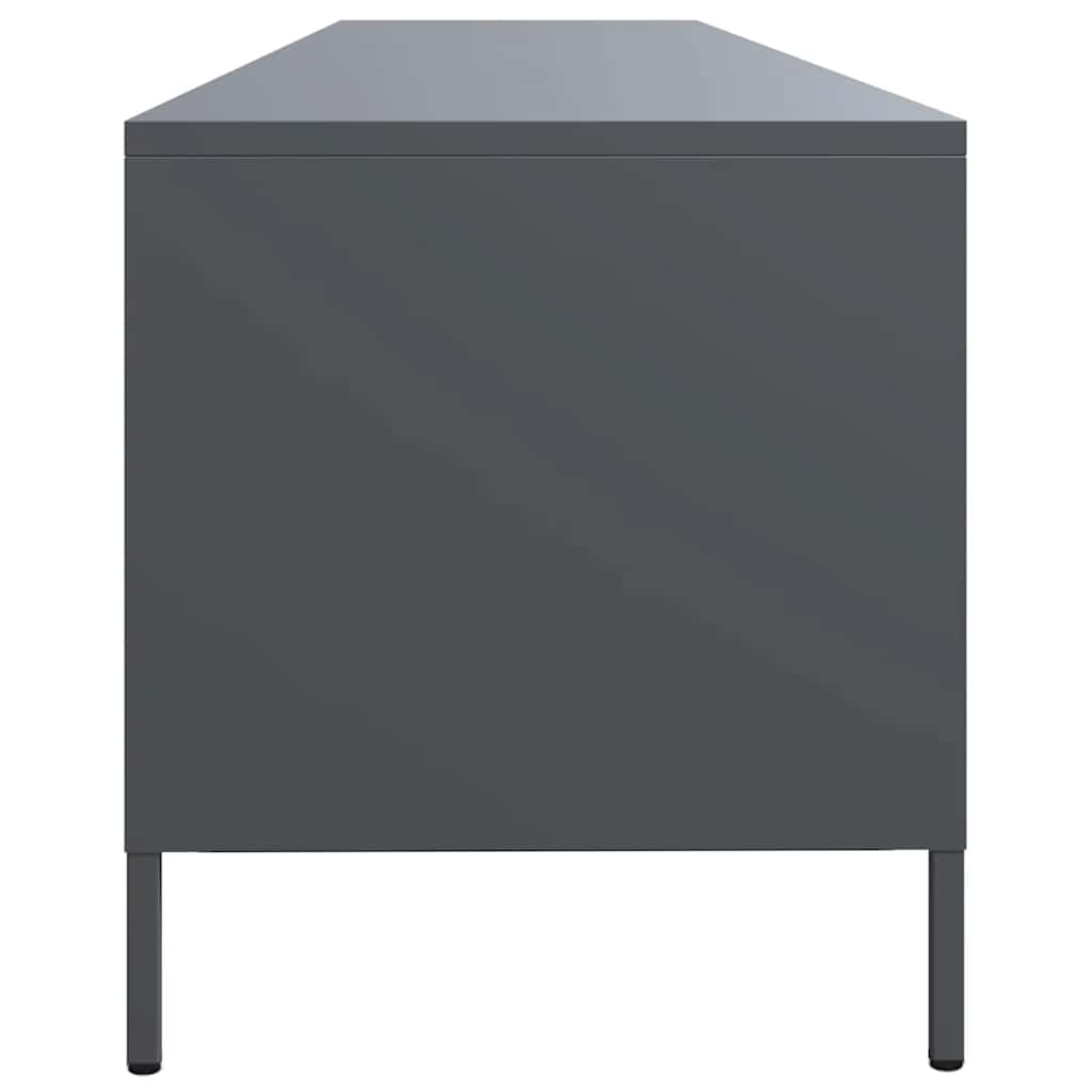 TV ormarić antracit 202x39x43,5 cm hladno valjani čelik