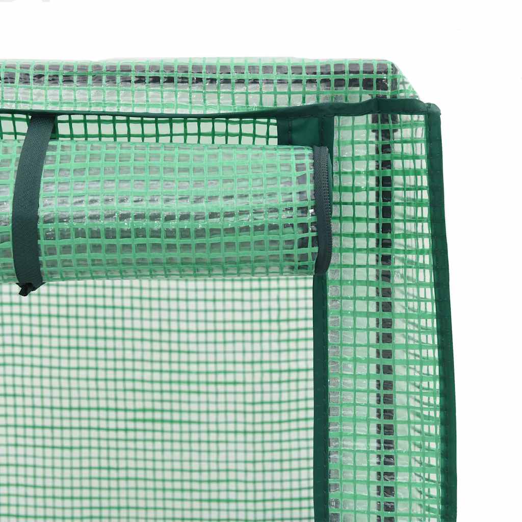 Povišena gredica s pokrovom za staklenik 80 x 40 x 138 cm
