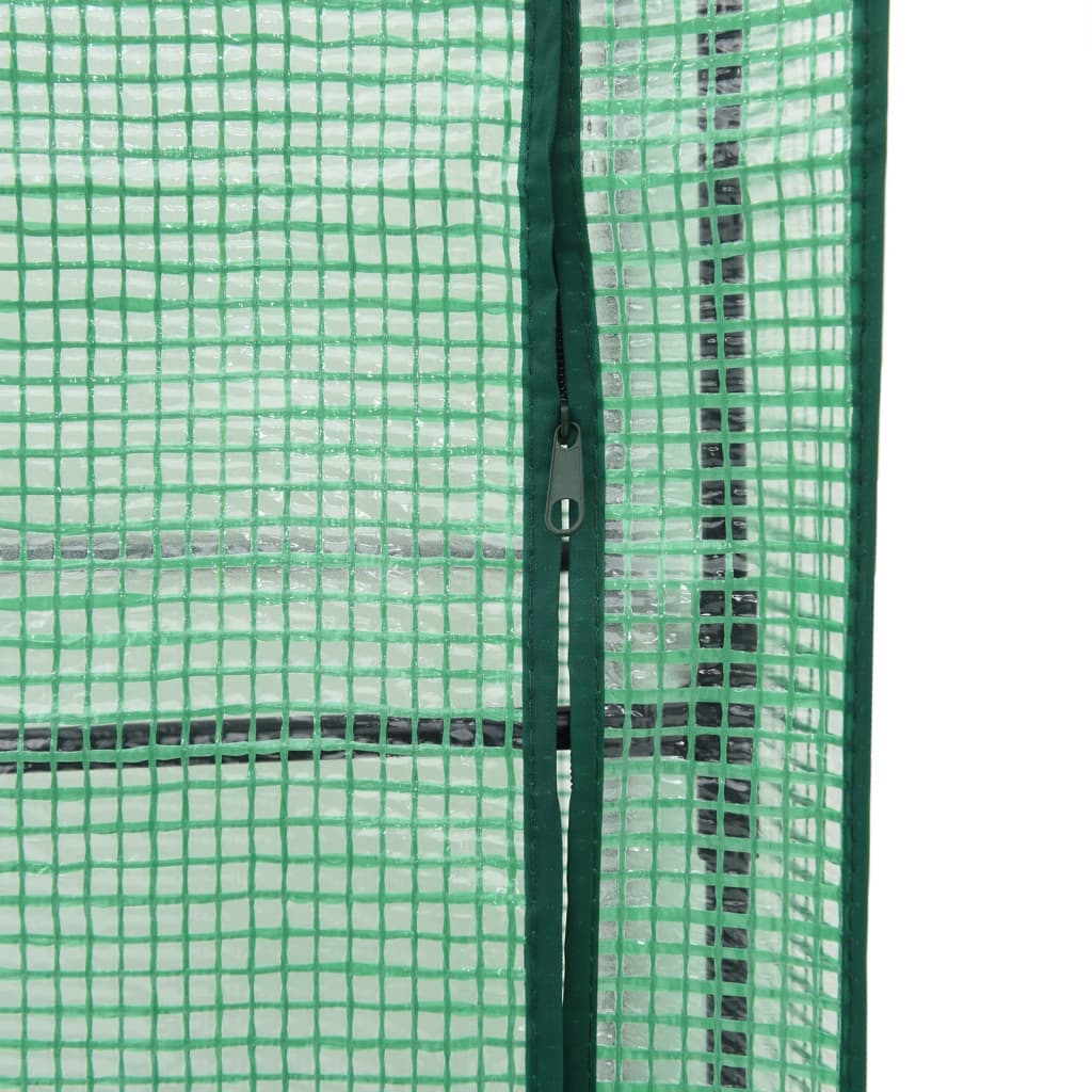 Povišena gredica s pokrovom za staklenik 160 x 40 x 140 cm