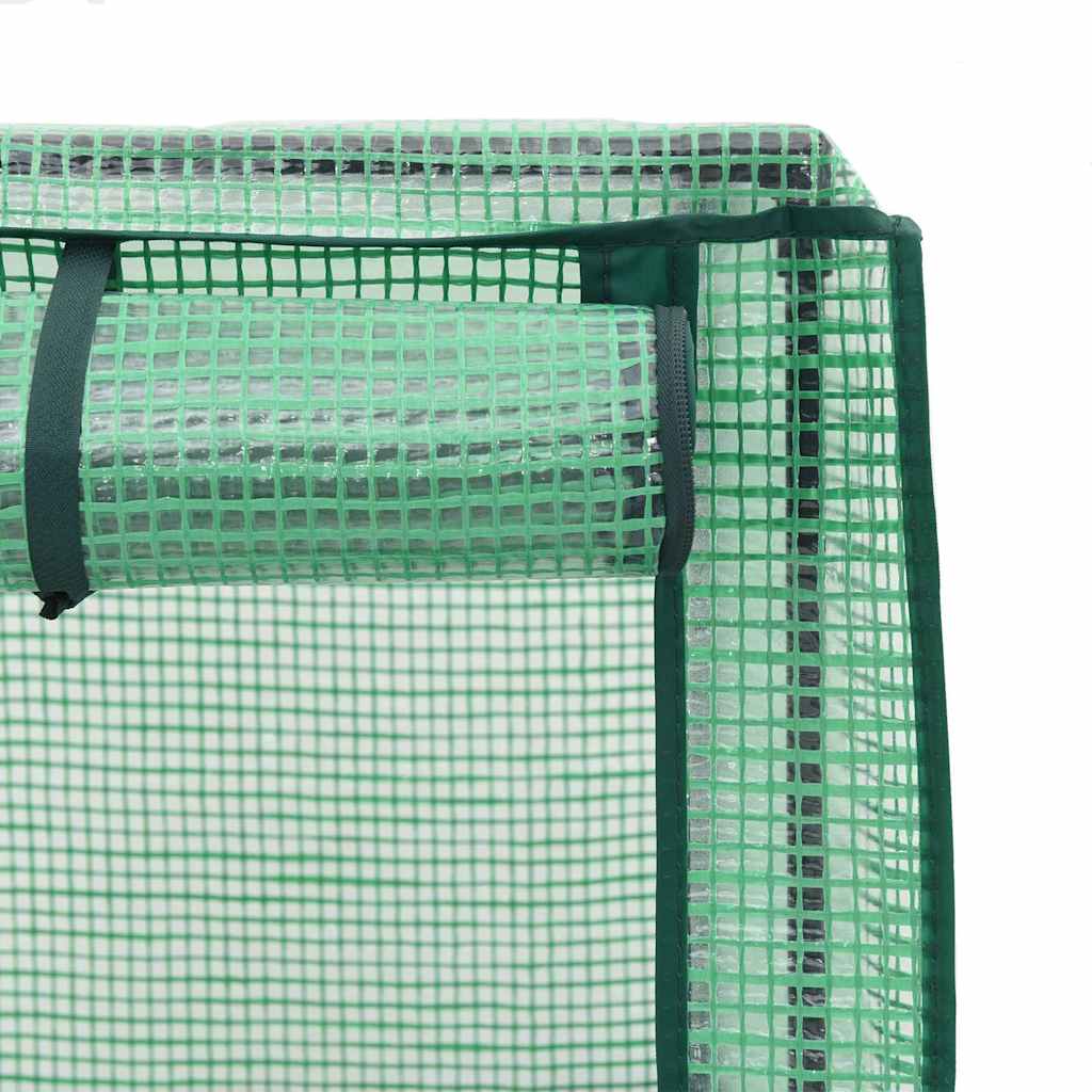 Povišena gredica s pokrovom za staklenik 80 x 40 x 123 cm