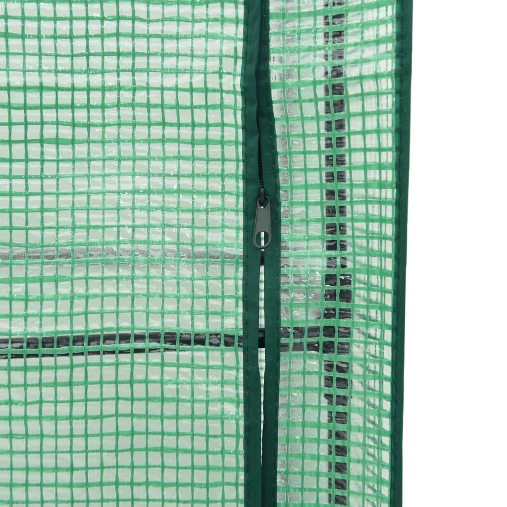 Povišena gredica s pokrovom za staklenik 40 x 40 x 140 cm