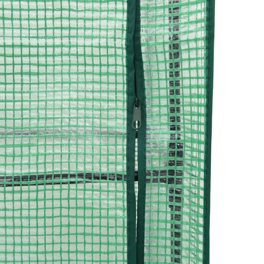 Povišena gredica s pokrovom za staklenik 80 x 40 x 140 cm