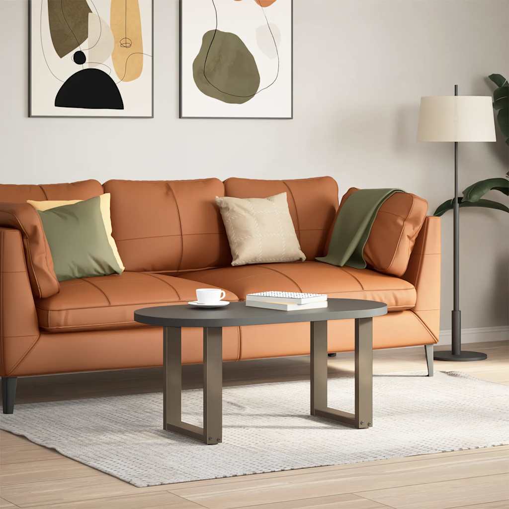 Noge za klub stolić U-oblik 2 kom Prirodni čelik 28 x (42-43) cm Čelik
