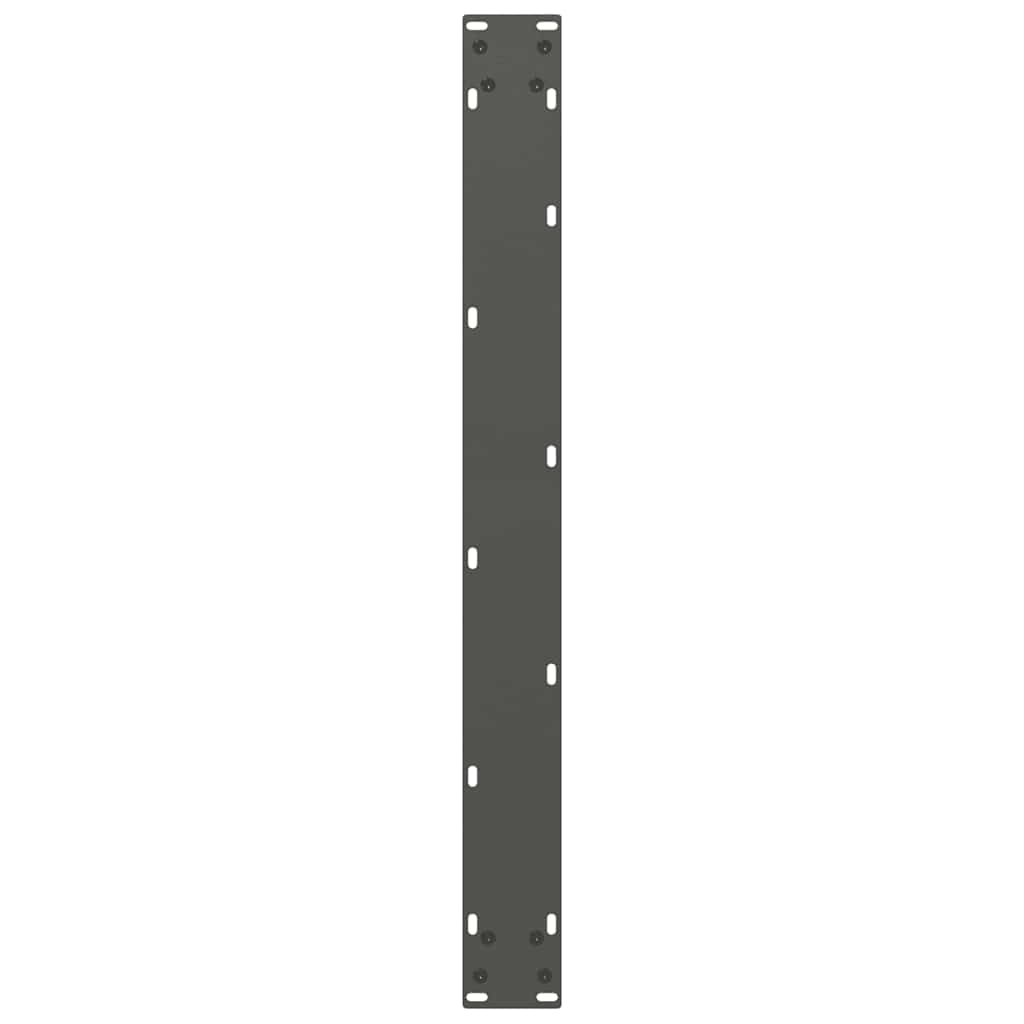 Noge za blagovaonski stol U-oblik 2 kom antracit 90 x (72-73) cm čelik