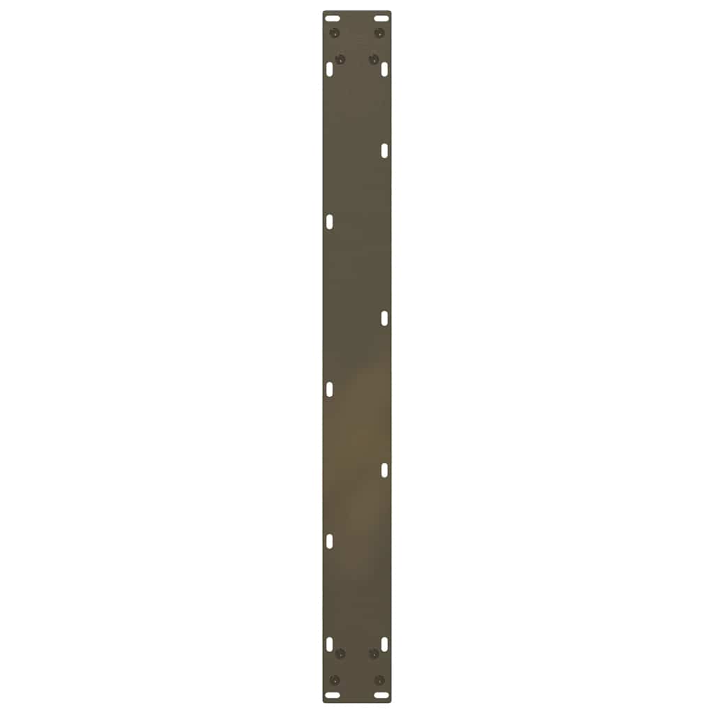 Noge za blagovaonski stol U-oblik 2 kom Prirodni čelik 90 x (72-73) cm Čelik