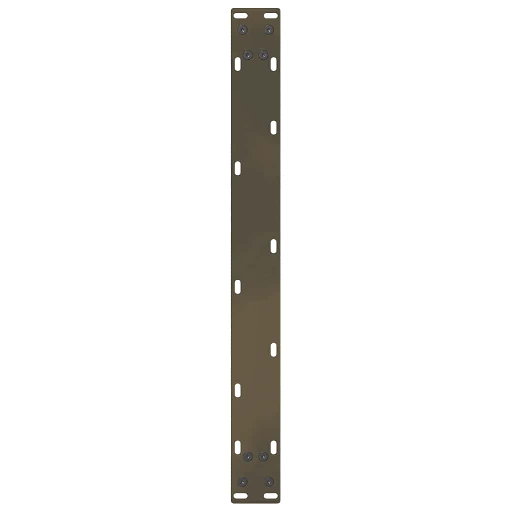 Noge za klub stolić prirodni čelik 2 kom 70 x (30-31) cm čelik