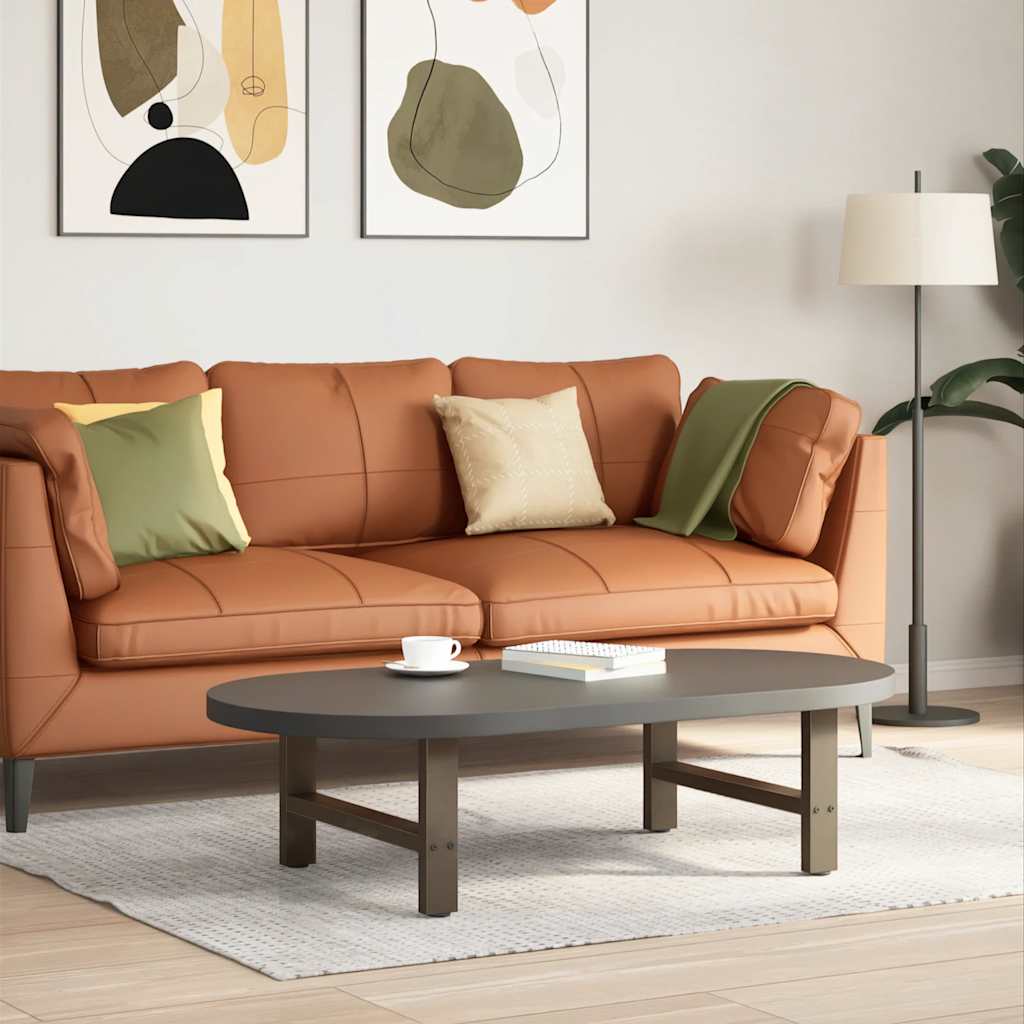 Noge za klub stolić prirodni čelik 2 kom 70 x (30-31) cm čelik