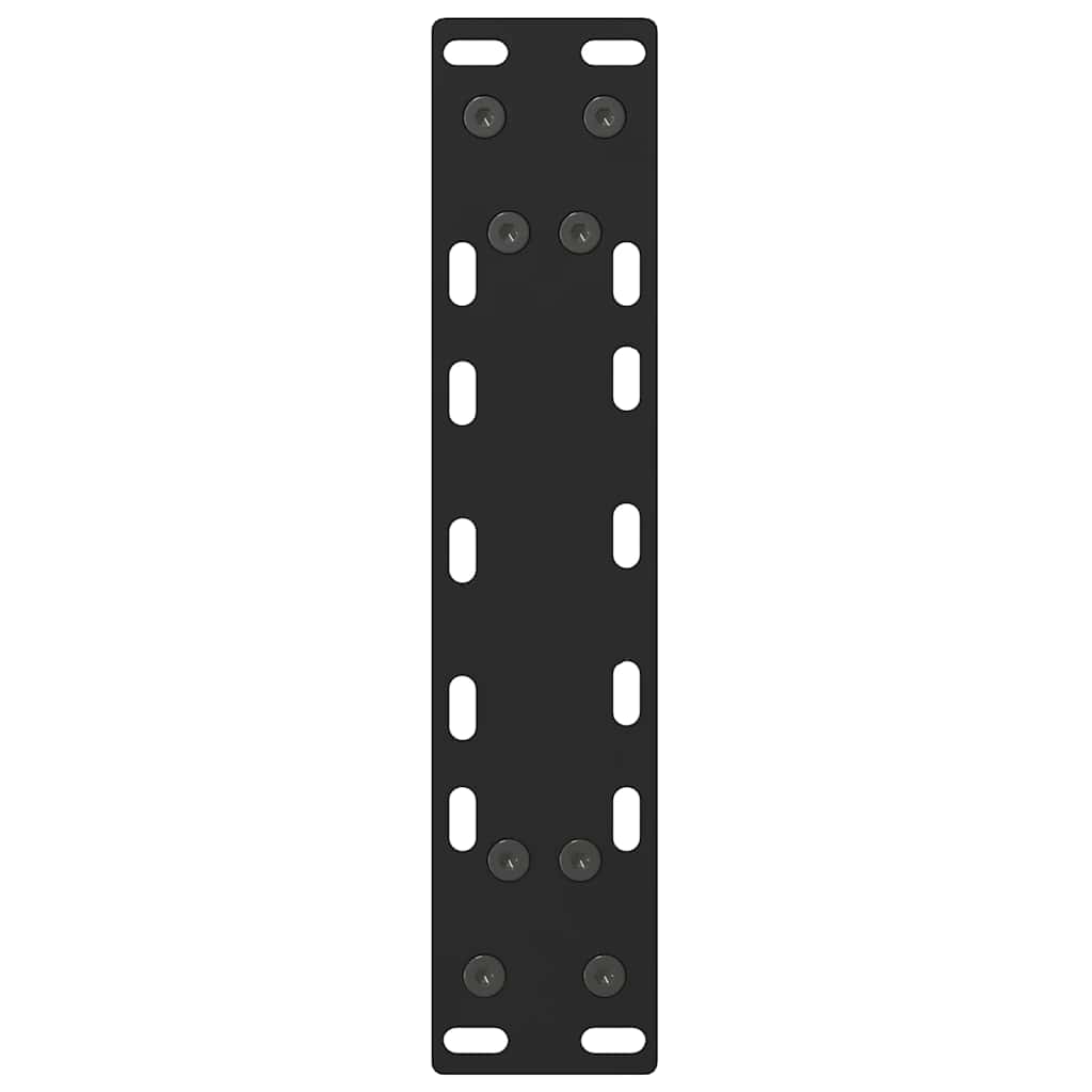 Noge za klub stolić crne 2 kom 38 x (42-43) cm čelik