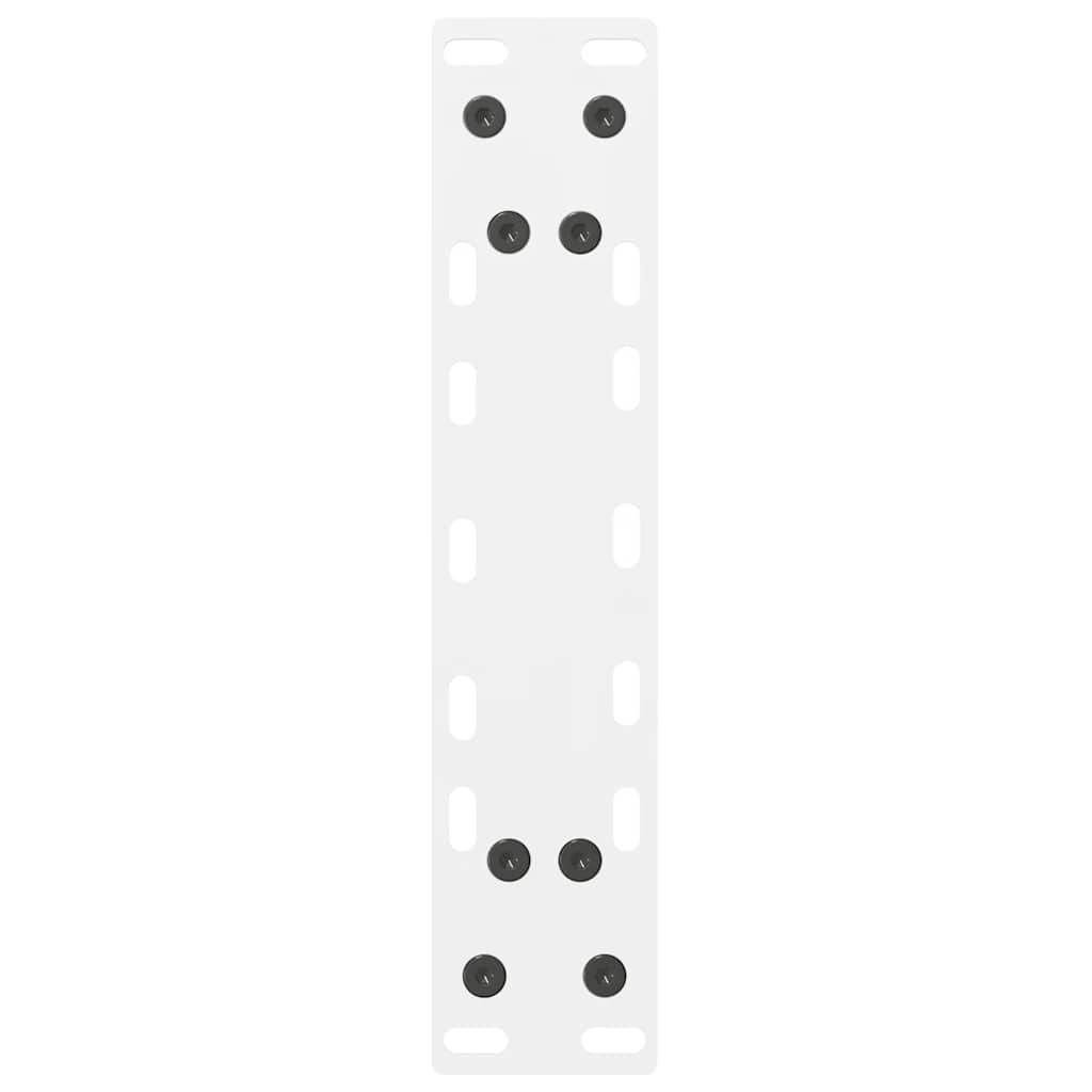 Noge za konzolni stol bijele 2 kom 28 x (72-73) cm čelik