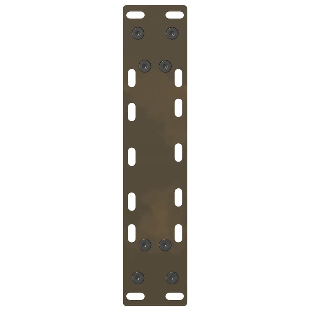 Noge za konzolni stol Prirodni čelik 2 kom 38 x (72-73) cm Čelik