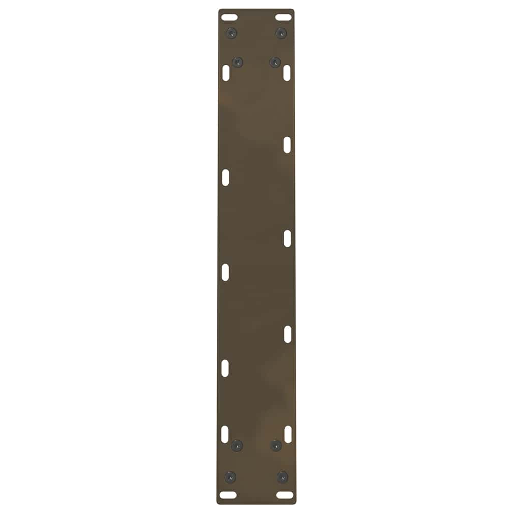 Noge za blagovaonski stol Prirodni čelik 2 kom 50 x (72-73) cm Čelik