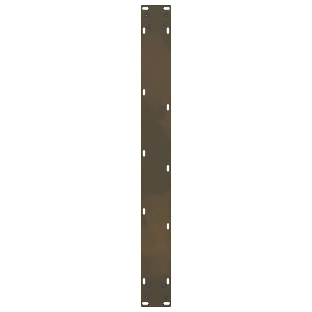 Noge za blagovaonski stol Prirodni čelik 2 kom 80 x (72-73) cm Čelik