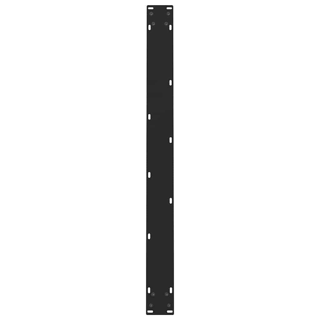 Noge za blagovaonski stol Crne 2 kom 90 x (72-73) cm Čelik