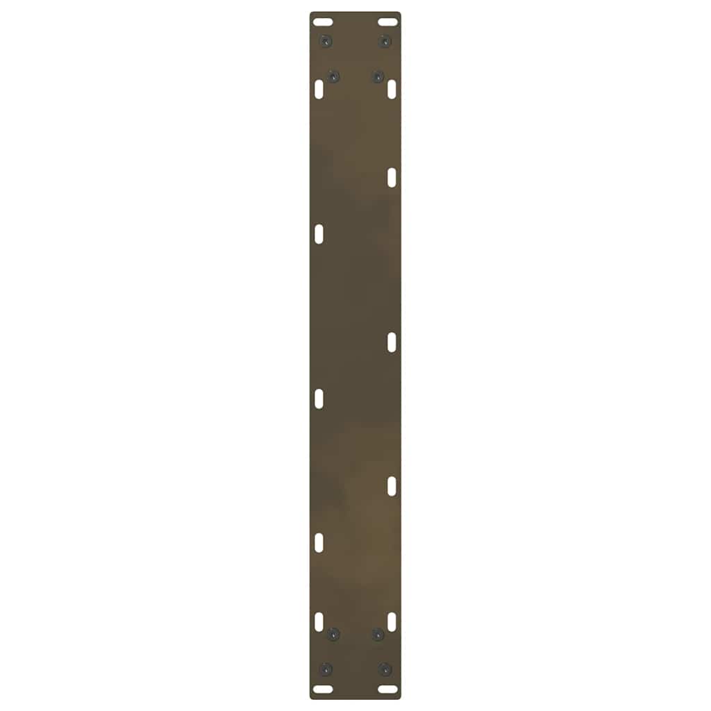 Noge za barski stol Prirodni čelik 2 kom 60 x (90-91) cm Čelik