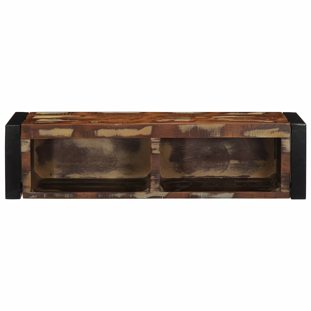 TV ormarić Višebojni 80x30x25 cm puno drvo, obrađeno