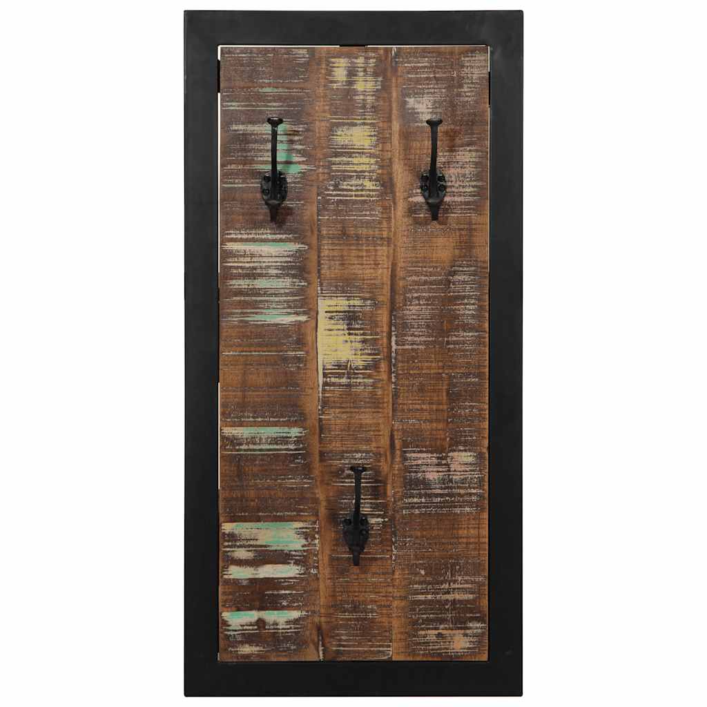Vješalica za kapute višebojna 40x2x80 cm obrađeno puno drvo