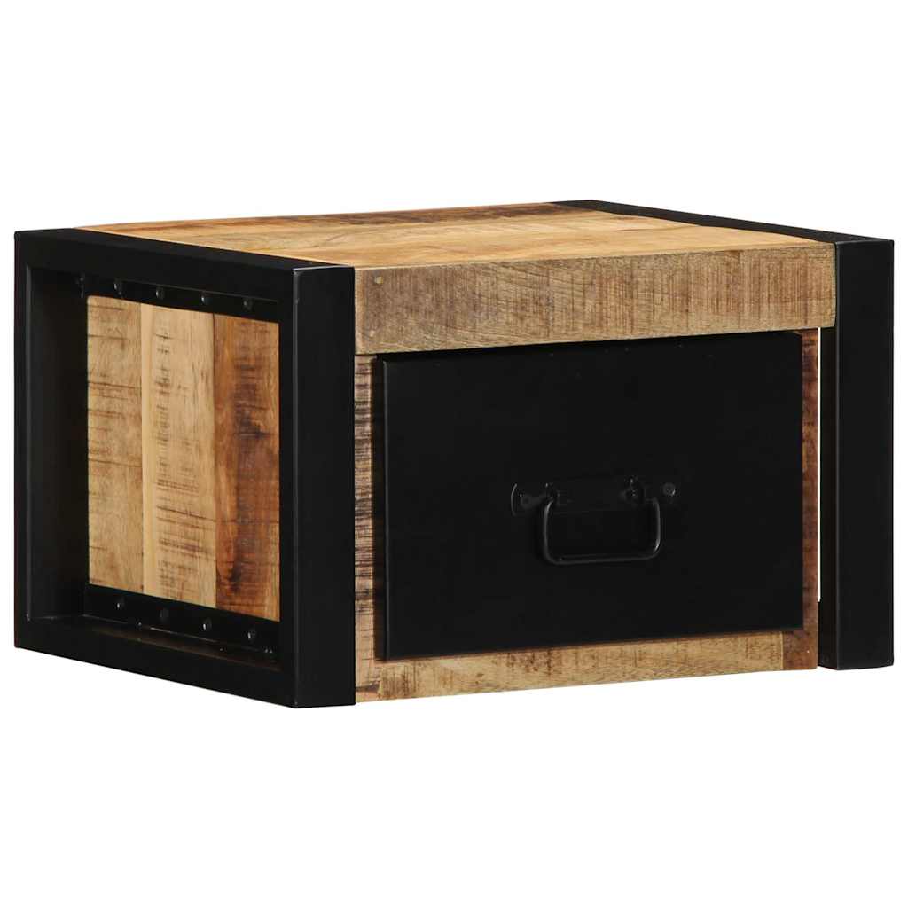 Noćni ormarići 2 kom 40x35x25 cm Puno grubo drvo Mango