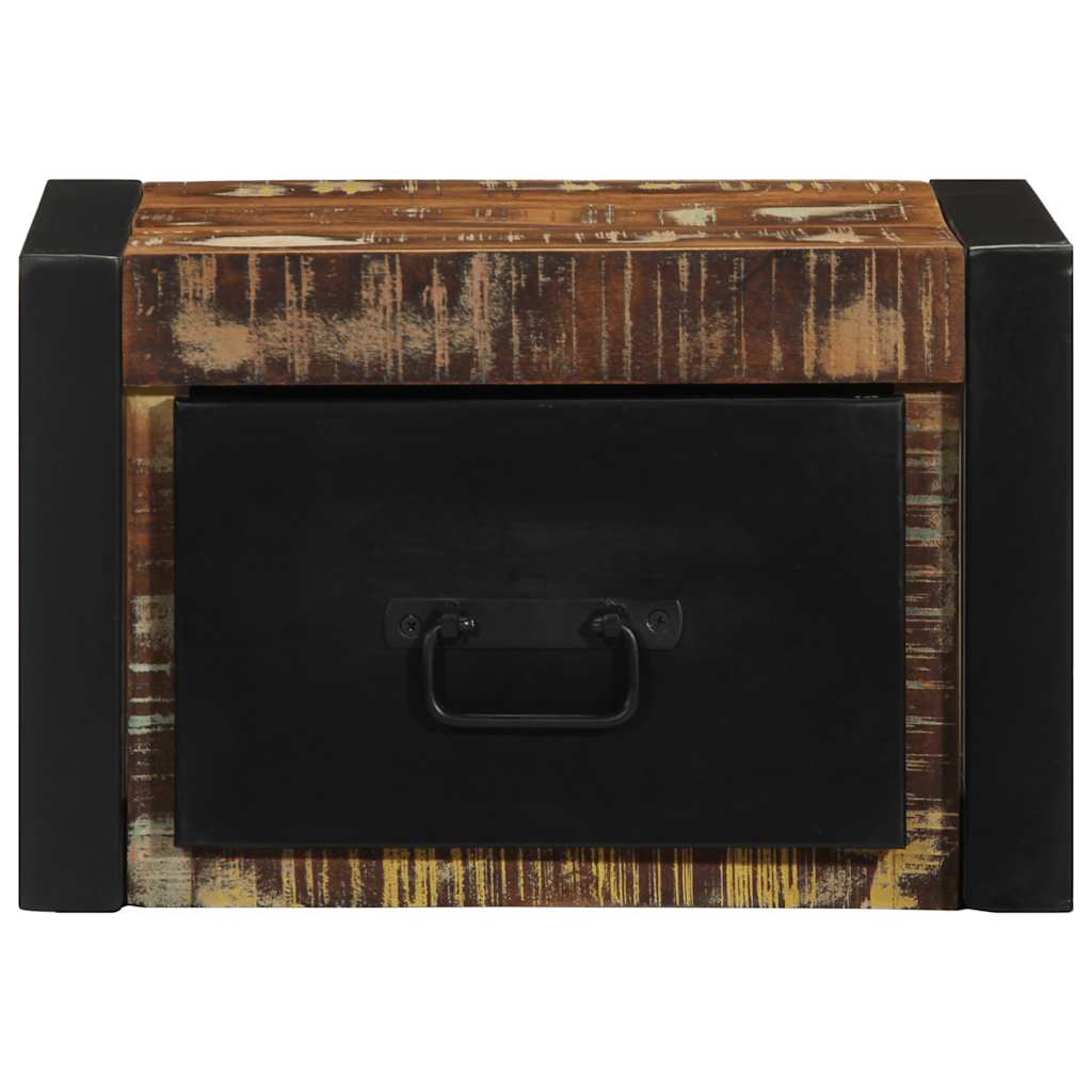 Noćni ormarići 2 kom Višebojni 40x35x25 cm Obrađeno puno drvo