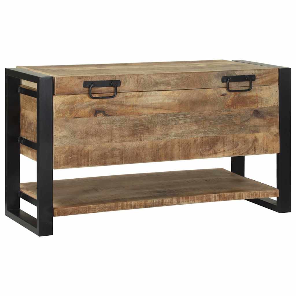 Kutija za spremanje Smeđa 80 x 35 x 45 cm Čvrsto drvo manga