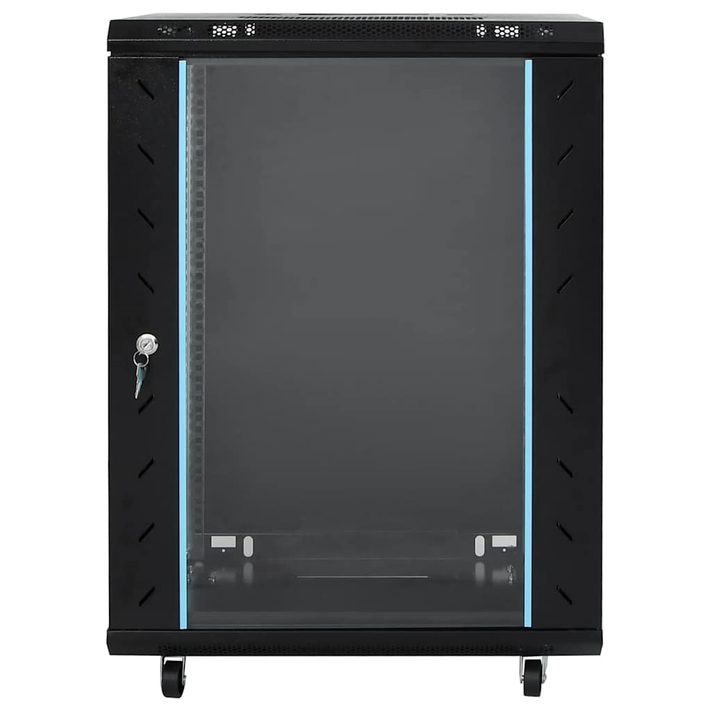 Komunikacijski ormarić 15U 19" IP20 crni 60 x 45 x 86 cm
