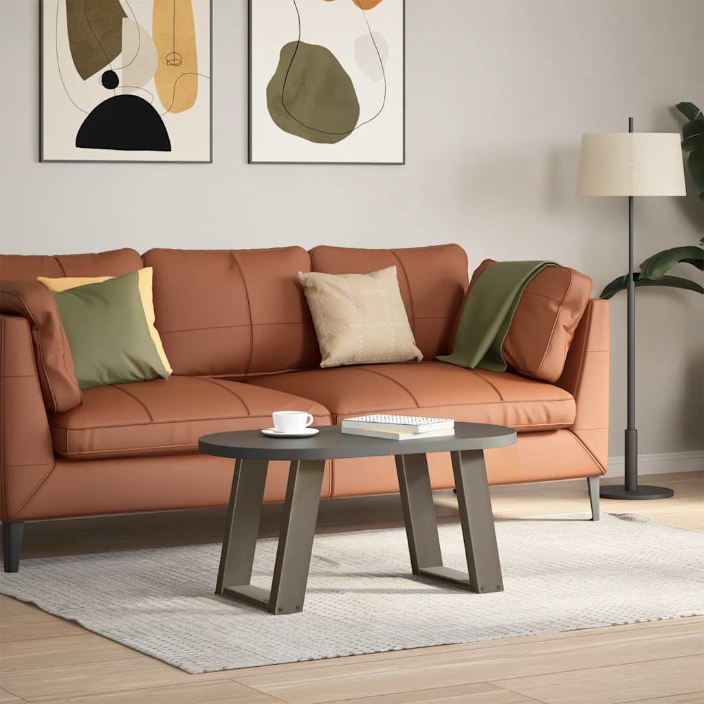 Noge za klub stolić U-oblik 2 kom Prirodni čelik 28 x (42-43) cm Čelik