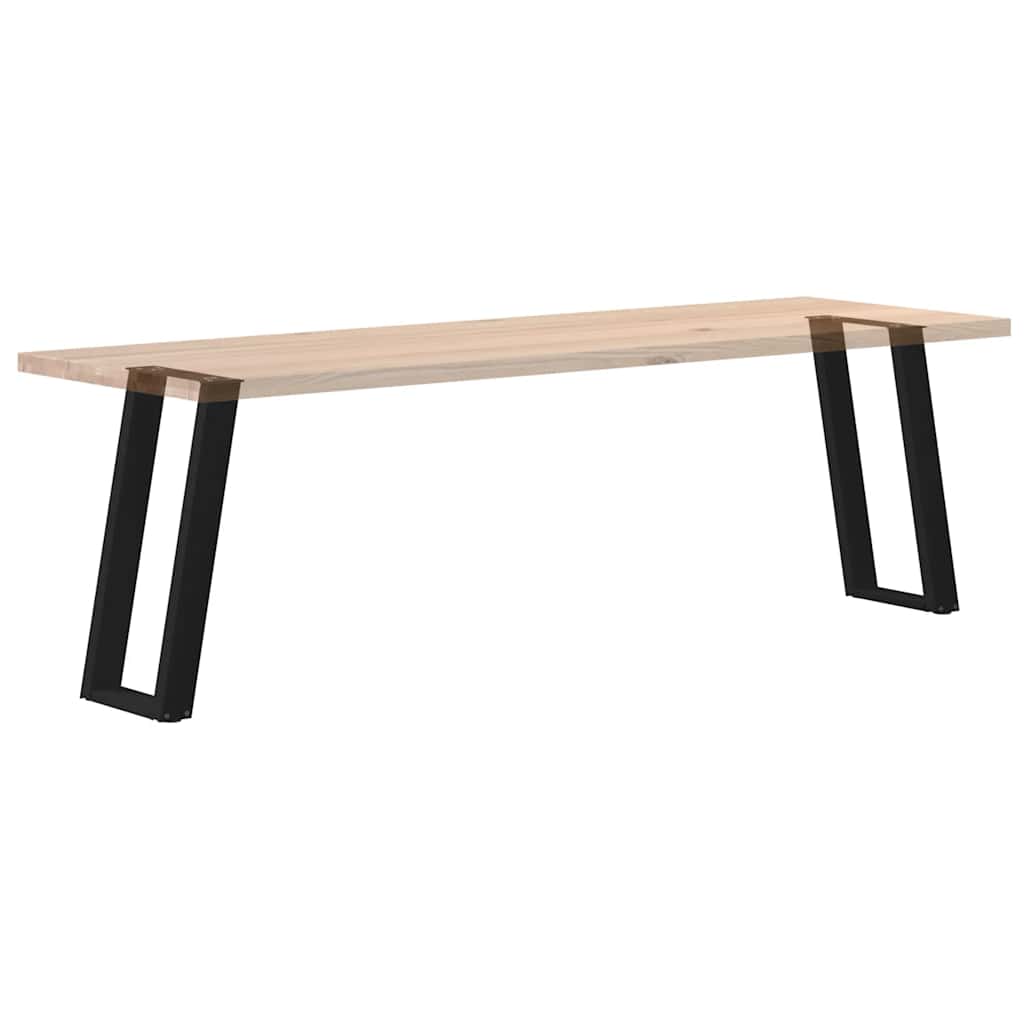 Noge za konzolni stol U-oblik 2 kom Crne 28 x (72-73) cm Čelik