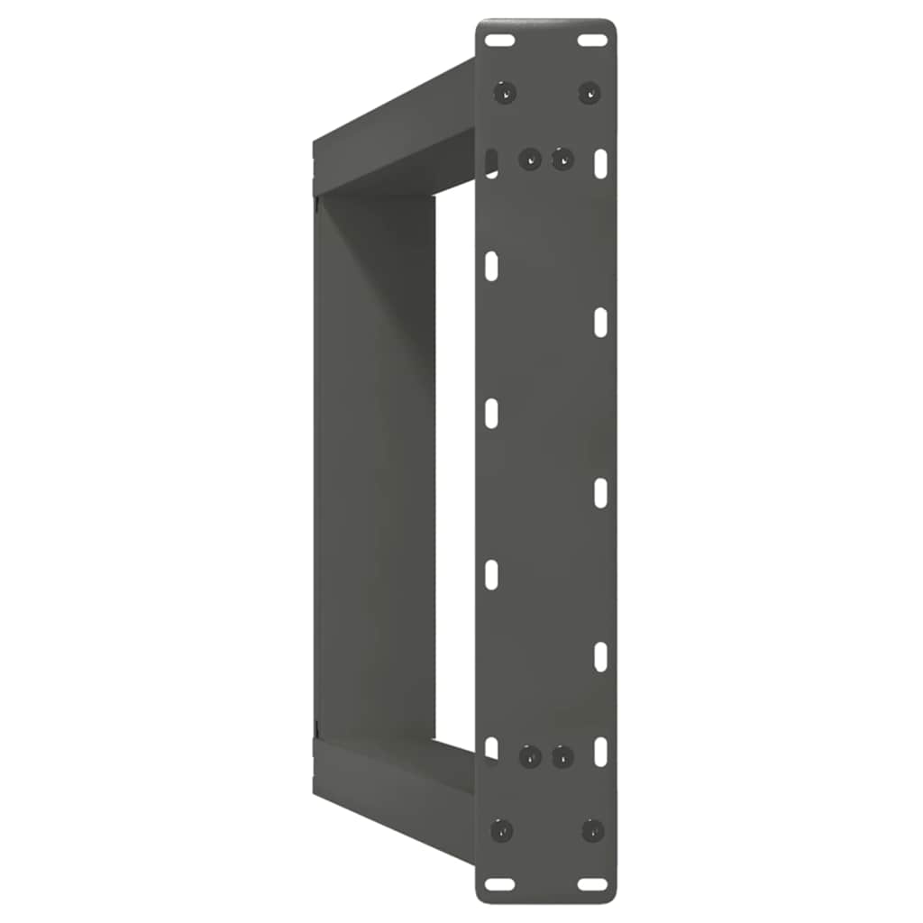 Noge za konzolni stol u obliku slova U, 2 kom, antracit, 38 x (72-73) cm, čelik