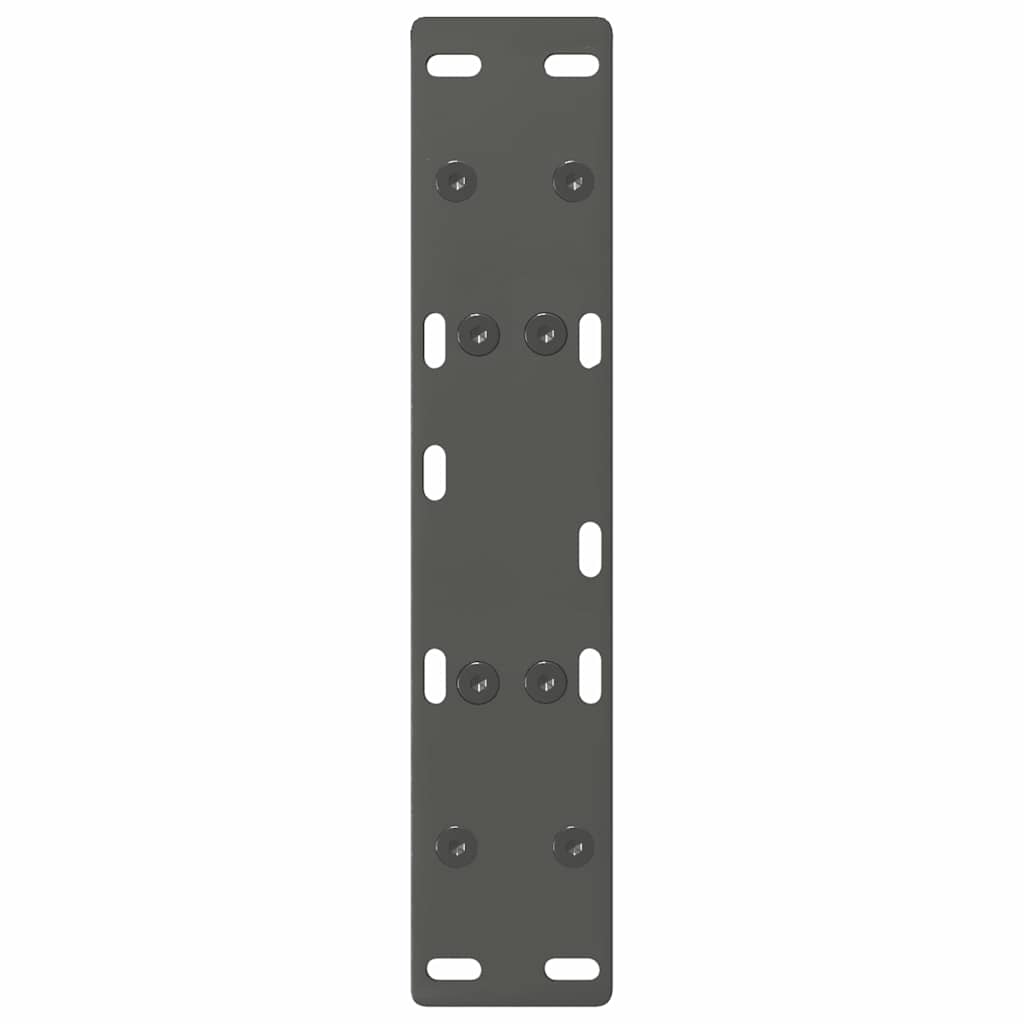 Noge za klub stolić A-oblika 2 kom antracit 50 x (30-31) cm čelik