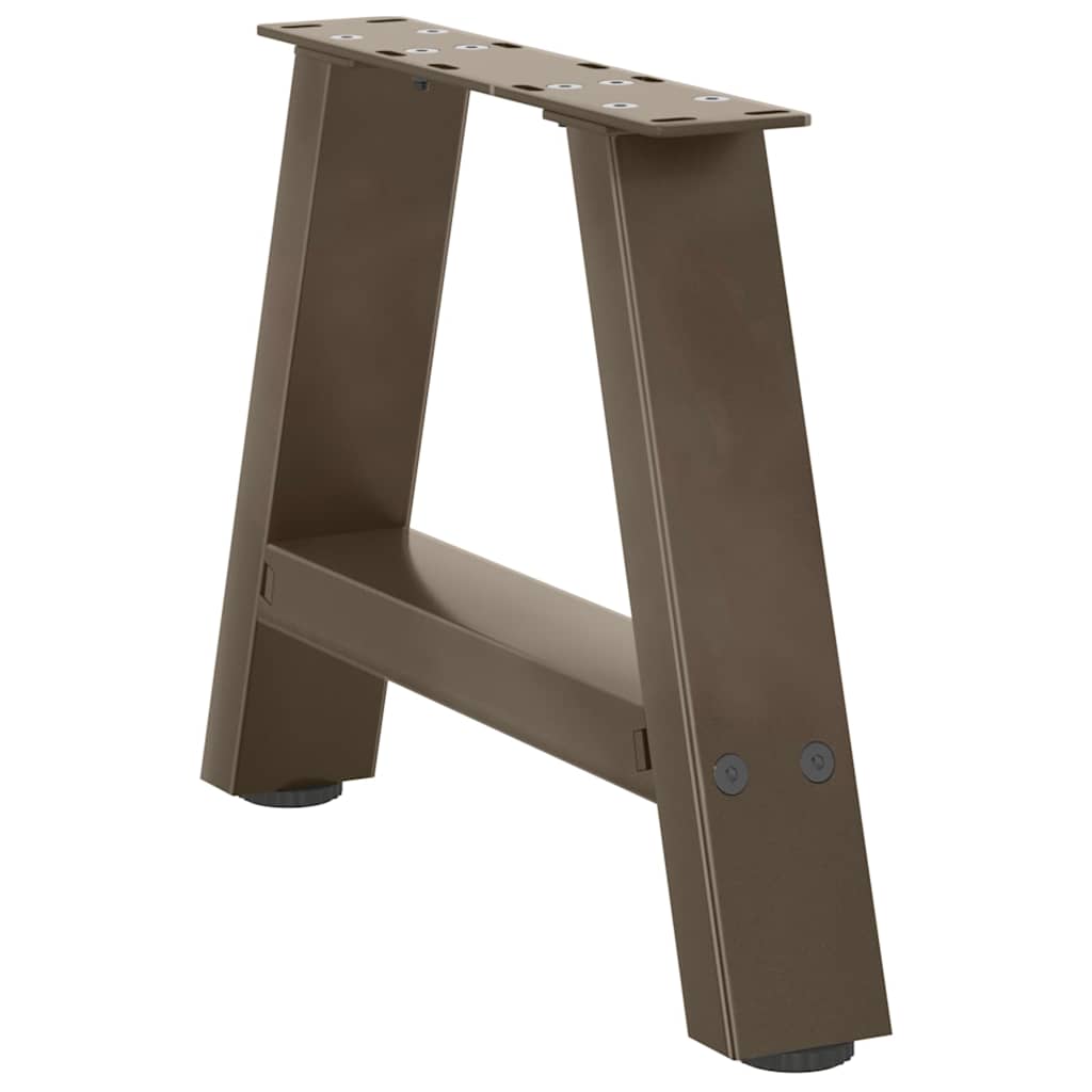 Noge za klub stolić A-oblika 2 kom 50 x (30-31) cm čelik
